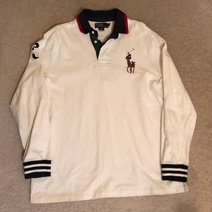 Polo Ralph Lauren collared long sleeve shirt!